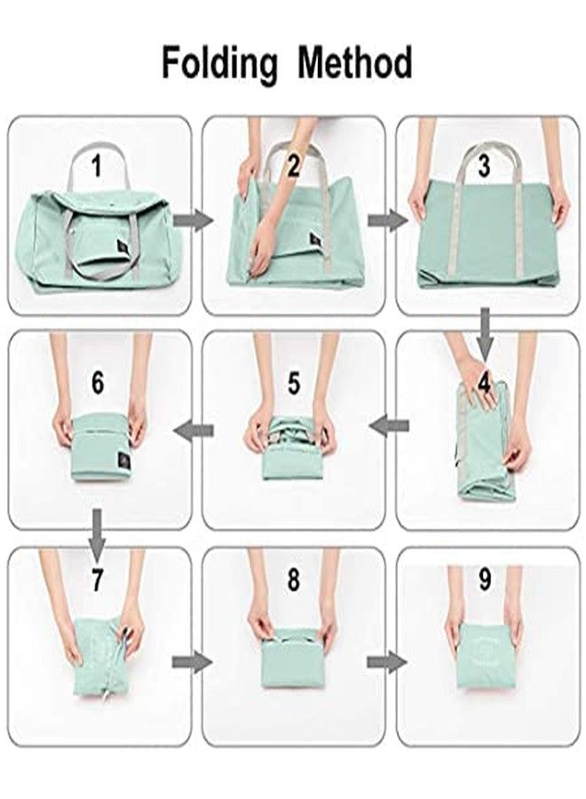 Flywind || Duffel Bag for Travel || Packing for Travelling || Large Capacity Folding Lightweight || Waterproof Luggage Folding Sport || Nylon Carry-on Flight Multipurpose Sports Gym Vacation Trips - Image 4